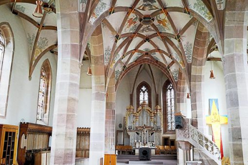 Die Effringer Marienkirche gilt als eine der schönsten Dorfkirchen Baden-Württembergs.Archivfoto: Fritsch Quelle: Unbekannt