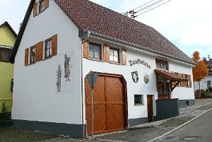 Das Zunfthaus in Schörzingen ist renoviert, nun möchte der Verein einen Investitionszuschuss von der Stadt. Foto: Visel Foto: Schwarzwälder-Bote