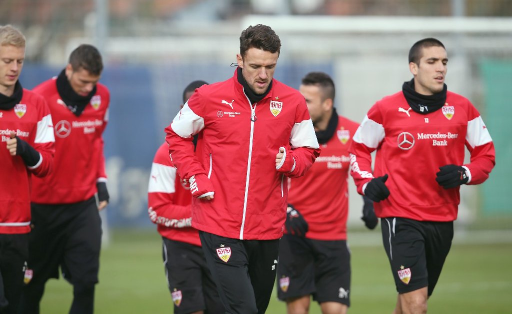 VfB Stuttgart-Training: Veh muss auf sechs Profis verzichten