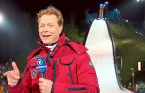Dieter Thoma tourt als TV-Experte  ­mit dem Skisprung-Zirkus um die Welt.  Foto: Woitas