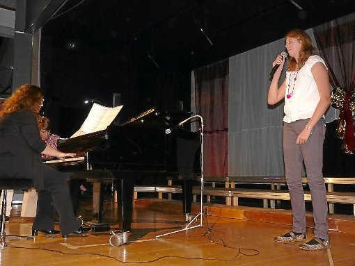 Eva Eichelbaum, das Gesangstalent des Liederkranzes Gechingen.  Foto: Selter-Gehring Foto: Schwarzwälder-Bote