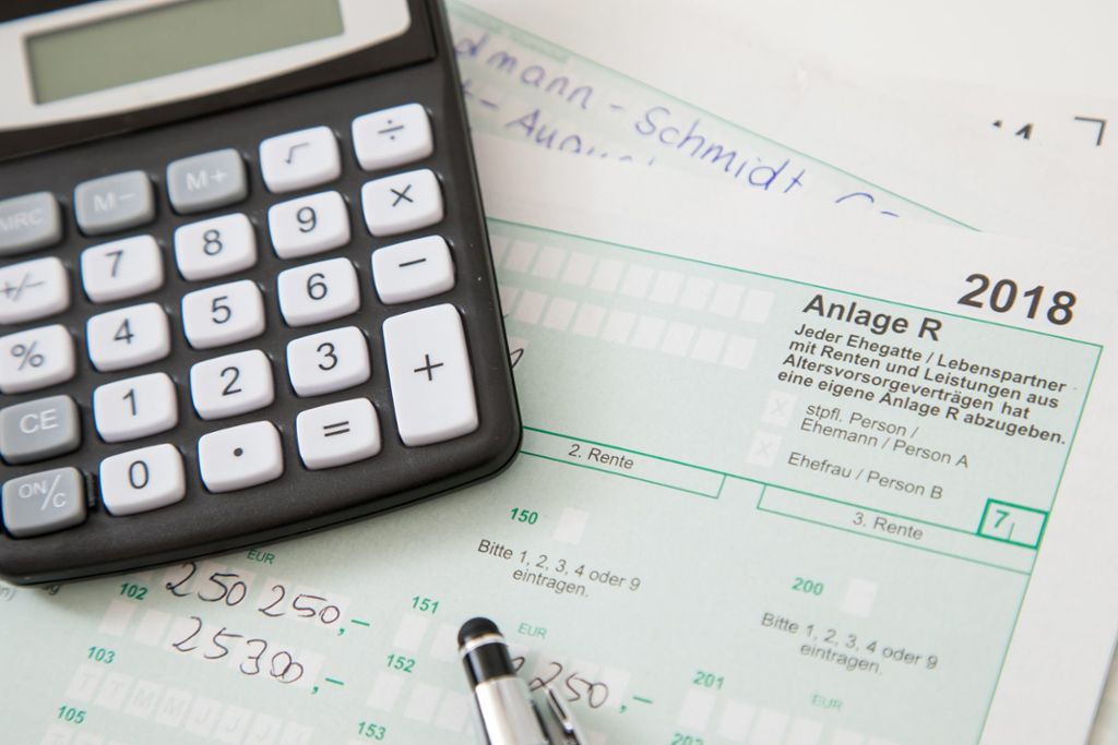 Steuererklarung Regeln Zur Steuerpflicht Fur Rentner