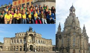 Die Mitglieder des Musikvereins Sulzbach erkunden mit ihrem Dirgenten seine Heimatstadt Dresden von ihrer schönsten Seite.  Foto: Verein Foto: Schwarzwälder-Bote