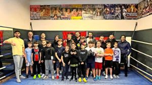 Mit Profi-Boxer unterwegs: Kinder aus Rottweil lernen  Ardian Krasniqi kennen