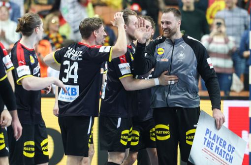 Deutschland steht im Viertelfinale der Handball-WM. Foto: dpa/Jan Woitas