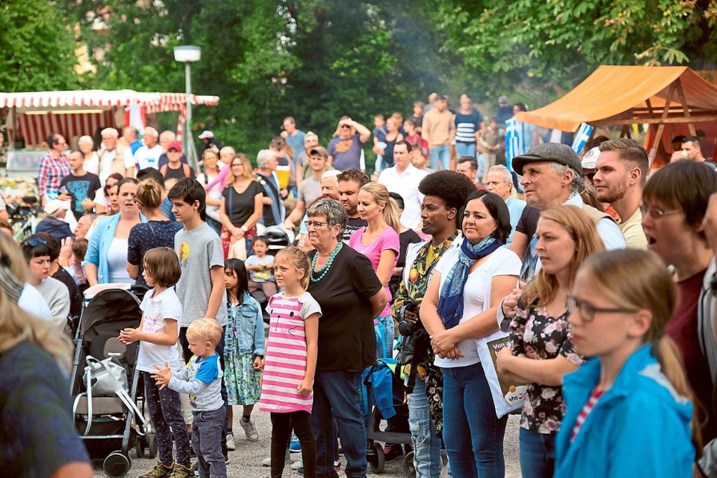 Das Internationale Straßenfest Altensteig im Stadtgarten hatte Groß und Klein eine Menge zu bieten.