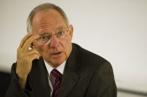 Bundesfinanzminister Wolfgang Schäuble Foto: dapd