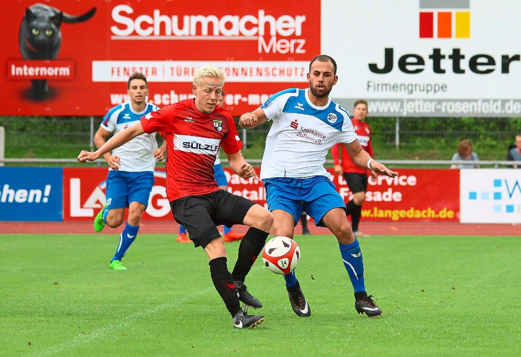 Eine Halbzeit richtig gut mit hielt Verbandsligist FC 07 Albstadt im Testspiel bei Oberligist TSG Balingen. Am Ende siegten die Eyachstädter aber mit 4:0.