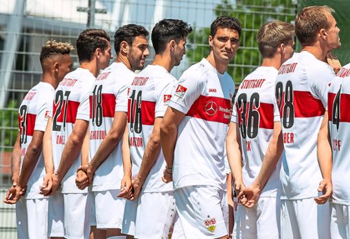 Marcin Kaminski und seine Stuttgarter Mannschaftskollegen wollen die letzte Saison und die jüngsten Vereinsquerelen hinter sich lassen. Foto: Sommer