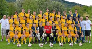 Jung     und hungrig:   das Team des SV Oberschopfheim in der Saison 2014/15 Foto: Verein Foto: Schwarzwälder-Bote