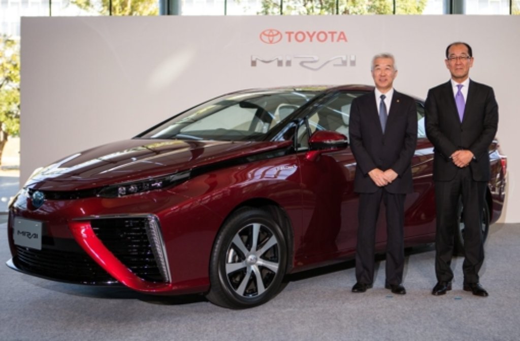 Das neue Brennstoffzellenauto Mirai von Toyota kommt bereits am 15. Dezember auf den Markt.