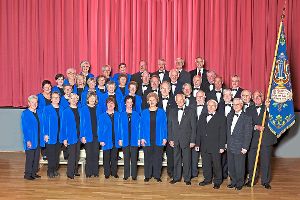 Die Chorgemeinschaft Köngen tritt im Altensteiger Schlosshof auf. Foto: CGK Foto: Schwarzwälder-Bote