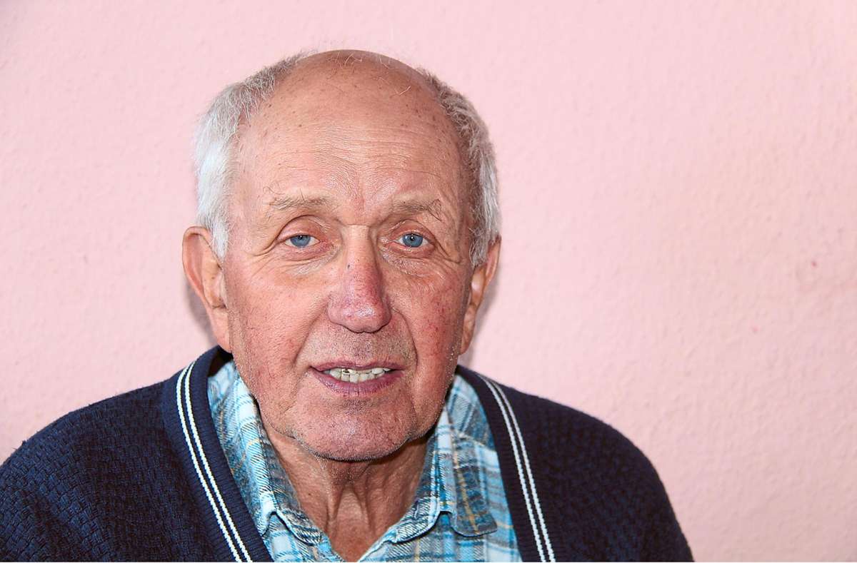 Hubert Schilli aus Schönwald blickt auf 80 Lebensjahre zurück. Foto: Maria Kienzler