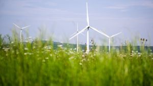 Im neue Teilregionalplan Windenergie könnten in Starzach weniger Windräder gebaut werden als ursprünglich geplant. (Symbolfoto) Foto: Julian Stratenschulte/dpa