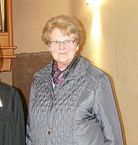 Gisela Stocker leitete mehr als 35 Jahre lang die Kinderkirche in Mühlheim. Foto: Heidepriem Foto: Schwarzwälder-Bote