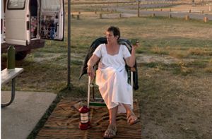 Frances McDormand in „Nomadland“ als Camping-Aushilfe. Foto: imago/Prod.DB