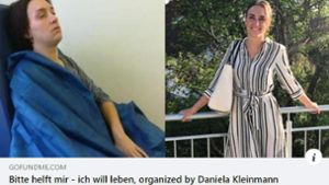 Daniela Kleinmann aus Bisingen erreicht Spendenziel