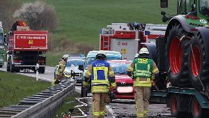 Autofahrerin stirbt bei Unfall auf B 523 