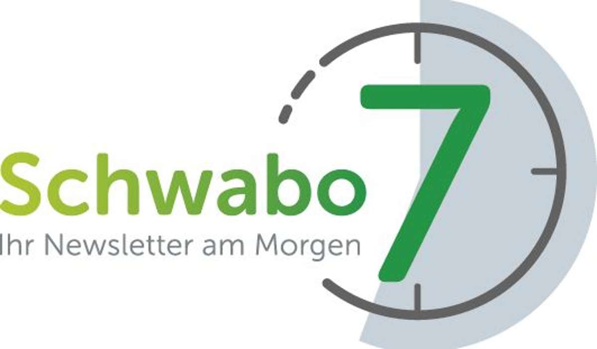 Mit unserem Newsletter Schwabo7 starten Sie jeden Morgen informiert in den Tag. Foto: Screenshot/Grafik/Agentur formschön