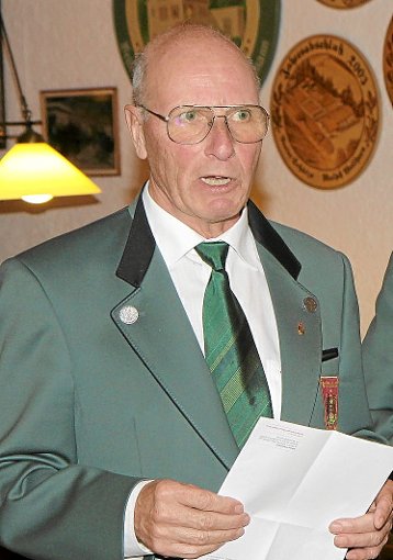 Bezirkssportleiter Klaus Seifert aus Herrenberg wurde exakt 73 Jahre alt.  Foto: Kraushaar Foto: Schwarzwälder-Bote