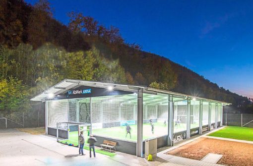So oder so ähnlich könnte die neue Freiluft-Sporthalle in Nagold aussehen. Foto: McArena GmbH