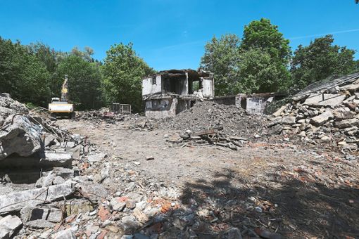 Abriss – und Neuanfang: Das Mühlengeist-Grundstück hat einen neuen Eigentümer.  Foto: Maier