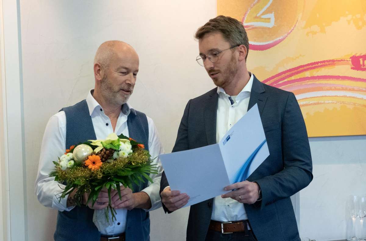 Jürgen Hengstler (links) mit Stefan Emminger