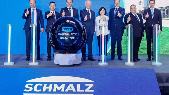 Glattener Unternehmen Schmalz eröffnet neues Hauptquartier in China