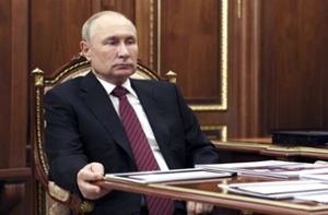 Bekommt mehr Druck von den Europäern: Russlands Präsident Putin Foto: dpa/Gavriil Grigorov