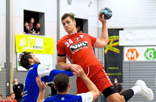 Bastian Oesterle vom TuS Schutterwald trägt in der neuen Saison das Trikot des HBW II. Foto: Handball-Media