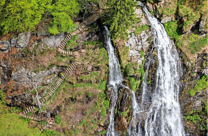 Schwarzwald und Schwäbische Alb: Das sind die zehn schönsten Wasserfälle in der Region