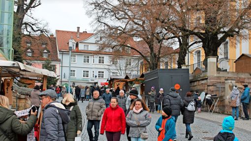 Beim Donaueschinger Adventsmarkt wurde die Musik nicht mehr Gema-relevanter Komponisten gespielt. Foto: Lutz Rademacher