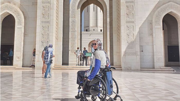 Im Rollstuhl durch den Oman