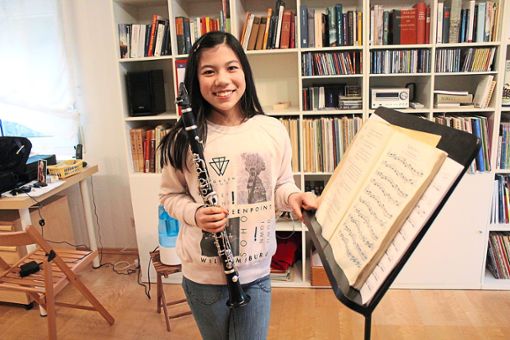 Chiara Holtmann darf dank Höchstpunktzahl beim Bundeswettbewerb Jugend musiziert antreten. Foto: Brenner Foto: Schwarzwälder Bote