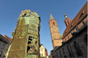 Auch Brunnen, hier der Münster-Brunnen, sollen früher als gewohnt abgeschaltet werden. Foto: Köppel