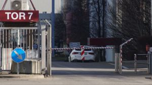 VW-Fahrer  auf Daimler-Gelände angeschossen