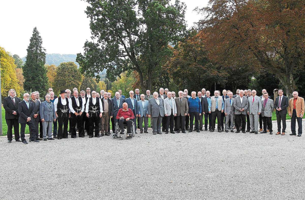 Hunderte Jahre Berufserfahrung kam bei der Meisterfeier in Bad Liebenzell zusammen. Foto: Kraushaar