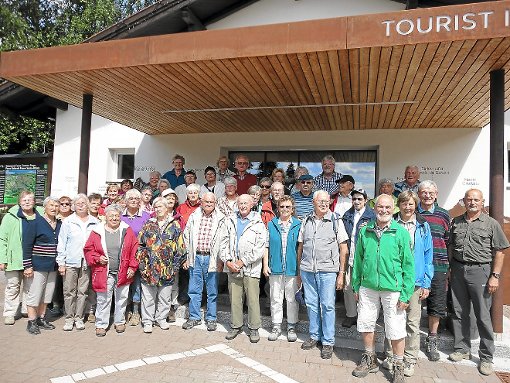 Die Seniorenwandergruppe aus Althengstett, Calw, Gechingen und  Ostelsheim erlebte in Südtirol ereignisreiche Tage. Foto: Benzing Foto: Schwarzwälder-Bote