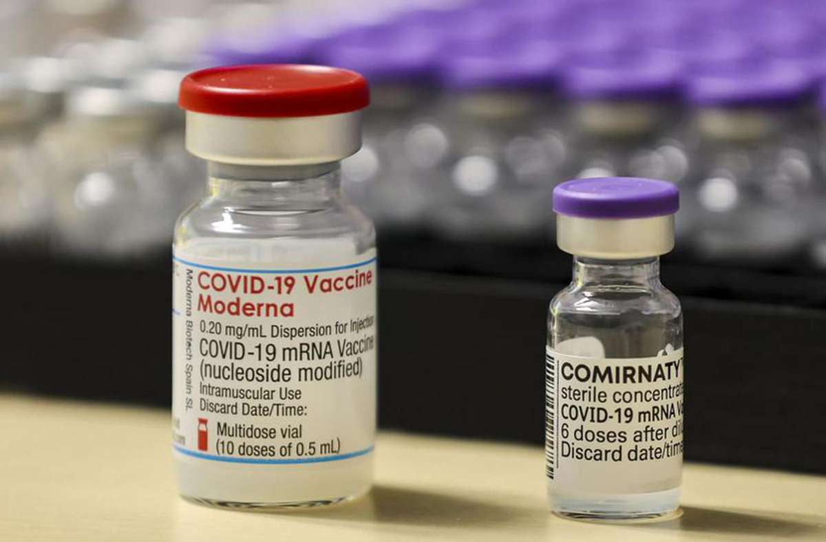 Moderna oder Biontech? In Meßstetten kann man seinen Impfstoff nun frei wählen. Foto: Woitas