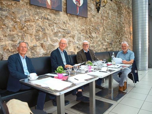Setzen sich für den Erhalt des kulturellen Angebots in VS ein (von links): Eberhard Hummel, Holger Westendorf,  Friedemann Schmidt  und Wolfgang Heitner.  Foto: Zieglwalner Foto: Schwarzwälder Bote
