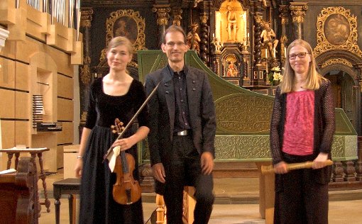 Julika, Carsten und Katrin Lorenz sorgten für einen glanzvollen musikalischen Abend. Foto: Weis Foto: Schwarzwälder-Bote