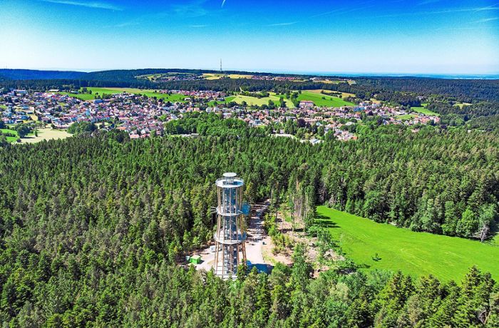 Atemberaubende Aussicht: Jetzt öffnet Deutschlands höchster Holzturm in Schömberg