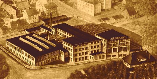 Die Gebrüder Heinemann Maschinenfabrik AG in der Innenstadt in voller Blüte.  Foto: Archiv Foto: Schwarzwälder-Bote