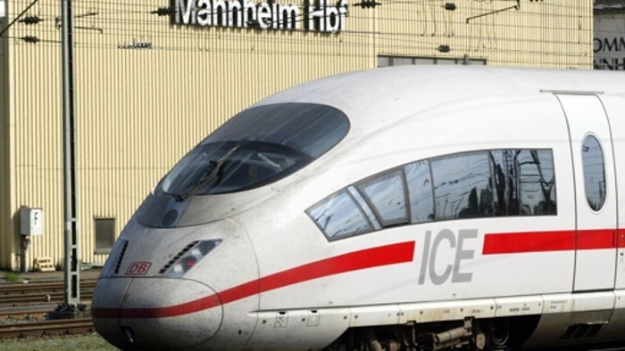 ICE bleibt bei Mannheim liegen