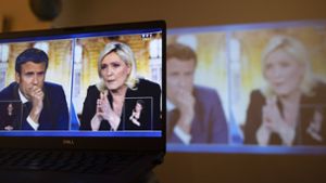 Macron und Le Pen im Führungsstreit – so lief das TV-Duell