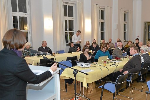 Die CDU-Bundestagsabgeordnete Annette-Widmann-Mauz diskutierte mit Christdemokraten  aus Hechingen und aus Tübingen über den Koalitionsvertrag. Foto: Schwarzwälder-Bote