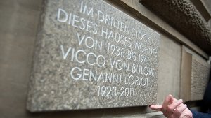 Hier wohnte Vicco von Bülow in Stuttgart