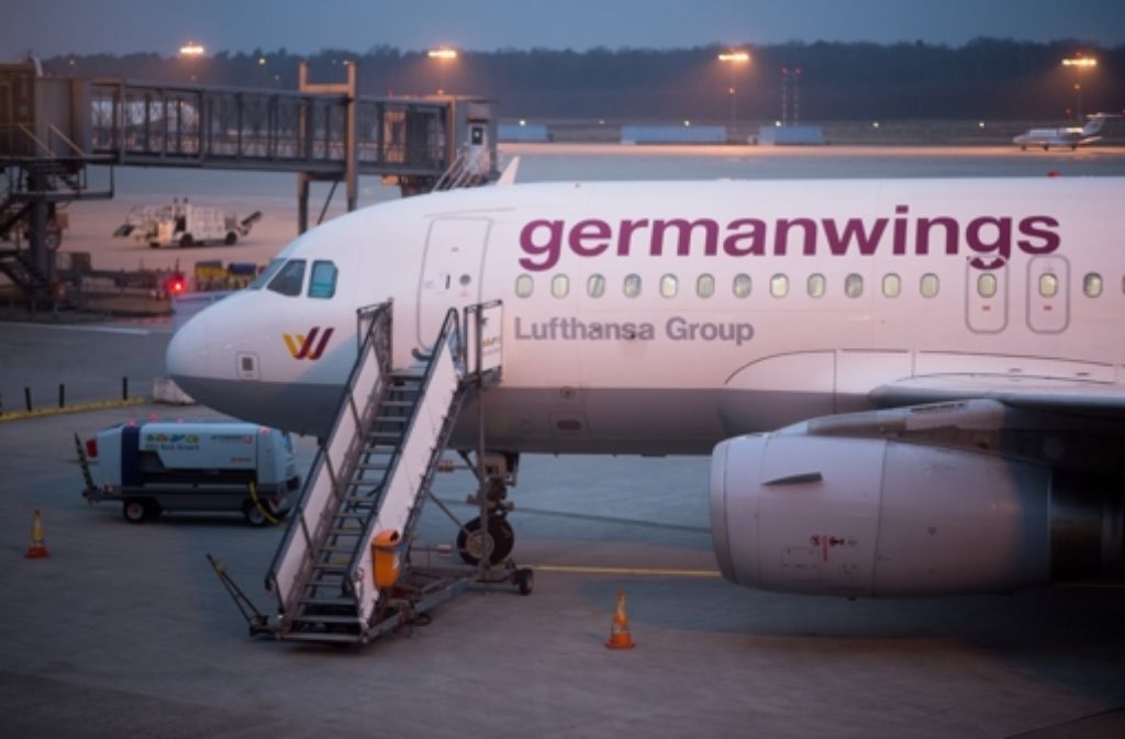 Germanwings-Flieger bleiben am Boden. Foto: dpa