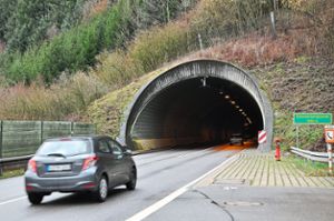Noch ist der Sommerbergtunnel befahrbar. Ab Herbst 2021 wird das anders aussehen. Foto: Reinhard