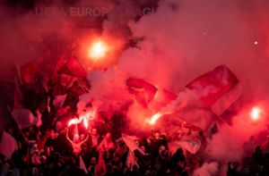 Im Stadion von Antwerpen herrscht Ausnahmezustand. Foto: dpa/Marius Becker